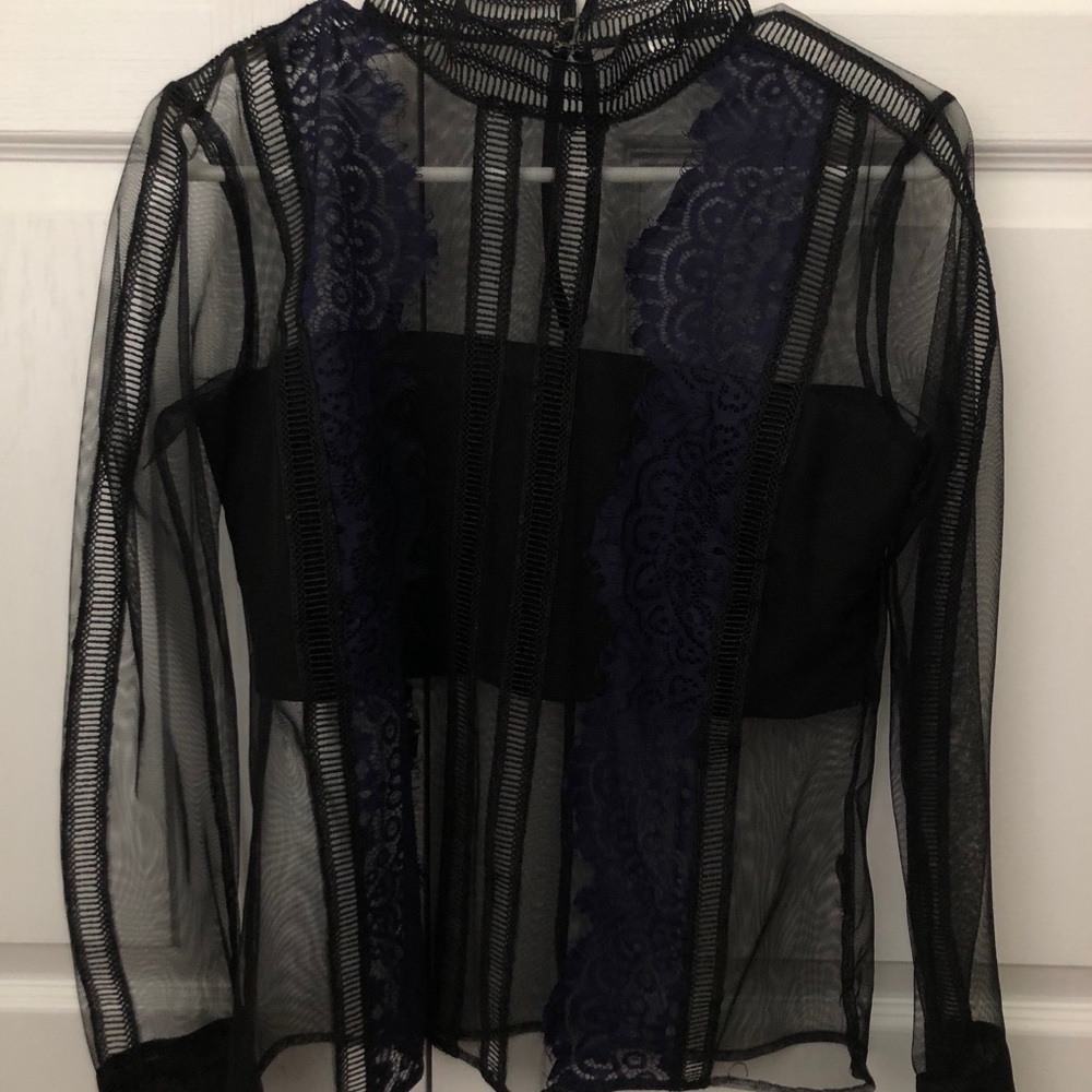 Mesh blouse - Picture 2 of 2